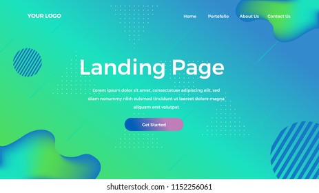 Set of web page design templates. Modern vector design concepts for website and mobile website development. Easy to edit and customize.
