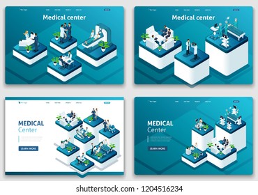 Set of web page design templates for business, analytical, SEO optimization, business planning, Co working.Center Vector illustration concepts for website and mobile.