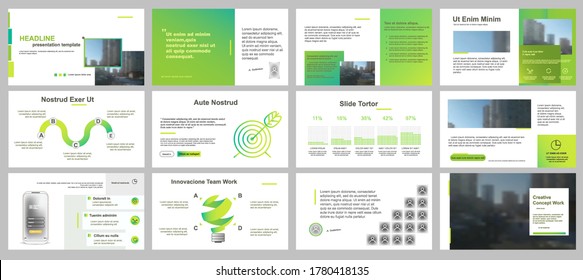 Set von Webseitendesign-Vorlagen für Geschäftslösungen. Moderne Vektorgrafik-Konzepte für die Website- und mobile Website-Entwicklung.