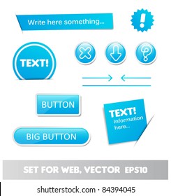 Set For Web, Web Page Elements