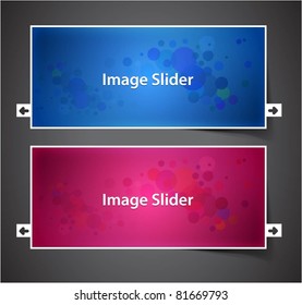 Set Of Web Slider Banners Design.