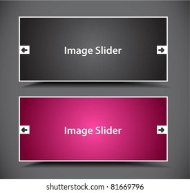 Set Of Web Slider Banners Design.