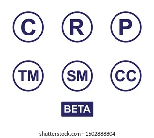 Set of web symbol vector illustration