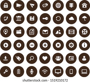 Set of Web UI Icons/Buttons