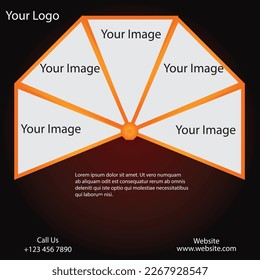 Conjunto de diseño de afiches de seminarios web. Plantilla de publicación de medios sociales, seminario web, seminario, cartel de invitación, educación de afiches, volante, clase en línea, anuncios, etc vector de ilustración