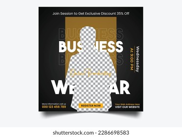 Set webinar social media post template concept design. online marketing promotion banner,emplate for advertising,creative webinar,Digital,