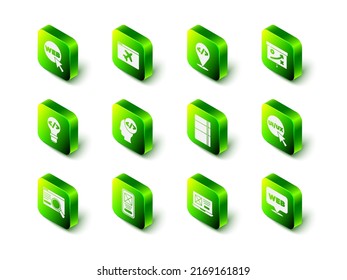 Set Website template, Front end development, Planning strategy concept, UI or UX design, and graphic, Sketchbook album,  and  icon. Vector