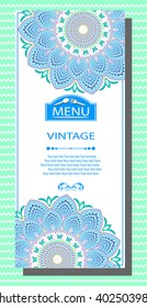 Set of wedding cards. Wedding invitations, Thank you card, Save the date card, Table card, RSVP card and Menu.