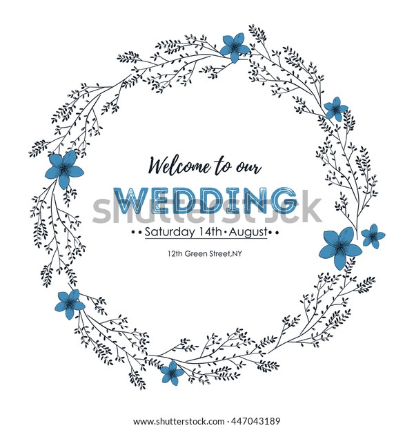 Set of wedding invitation  design elements with\
flowers. Groom and bride couple wedding invitation . Vector card\
save the date.
