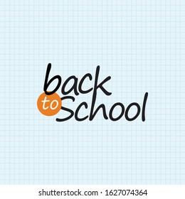 Set of Welcome back to school labels. School Background. Back to school sale tag. Vector illustration. Hand drawn lettering badges. Typography emblem set