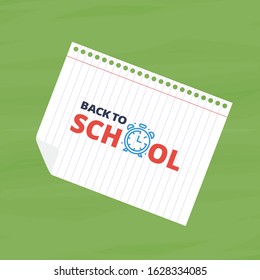 Set of Welcome back to school labels. School Background. Back to school sale tag. Vector illustration. Hand drawn lettering badges. Typography emblem set