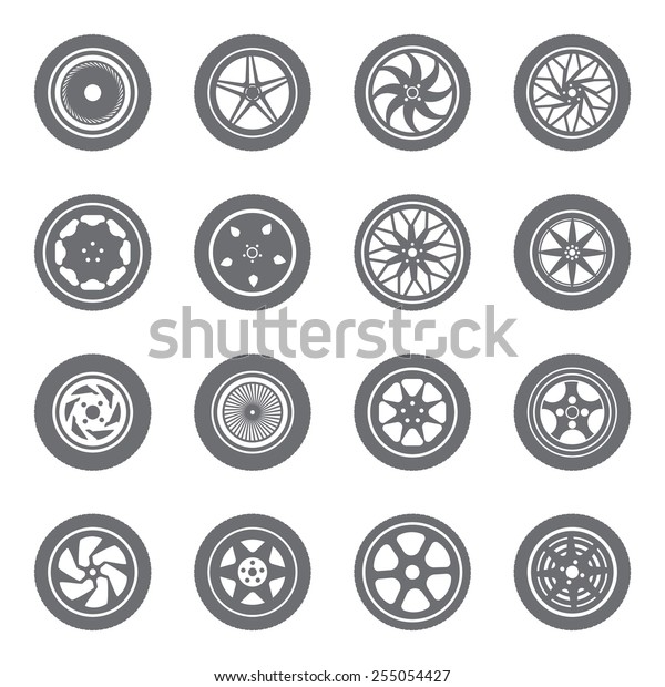 Set of wheel\
rims