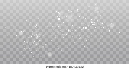 Set of white glowing lights effects isolated on transparent background Sun flash with rays and spotlight Star burst with sparkles	