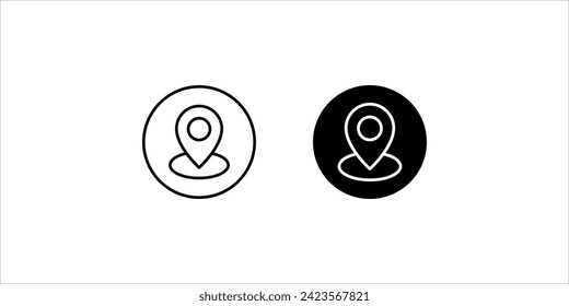 Set of white icons isolated against a black background, on a theme Contacts and communication