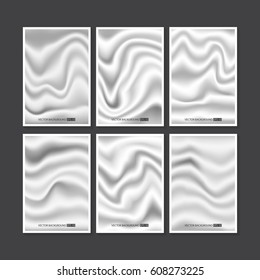 set of white silk texture for your text or design