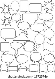 Set of white stickers. you can add any text.