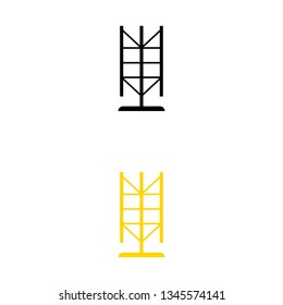 a set of wind turbine icons