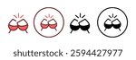 Set of wine glasses toasting icon collection. Cheers, Wine, Glasses, Party symbol. Vector Illustration.