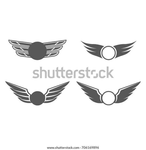 A set of wing\
icons