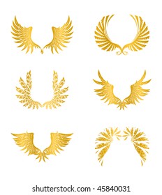 Set of Wings, vector