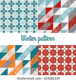 set winter pattern