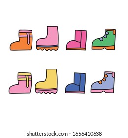 Children Shoes Cartoon Images, Stock Photos & Vectors | Shutterstock