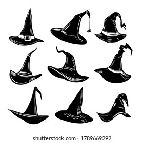 different witch hats