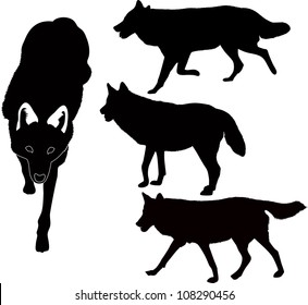 1,481 Wolf pack Stock Vectors, Images & Vector Art | Shutterstock