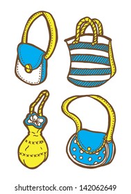 Set of woman bag