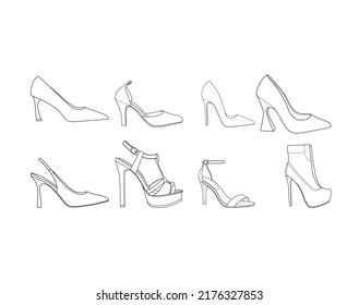 7,105 Heels doodle Images, Stock Photos & Vectors | Shutterstock