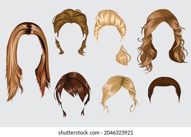 323,565 Female Hair Styles Vector Images, Stock Photos & Vectors |  Shutterstock