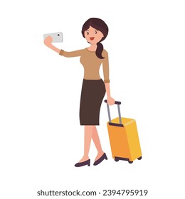 set of women holiday poses man