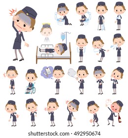 A set of women with injury and illness.
There are actions that express dependence and death.
It's vector art so it's easy to edit.