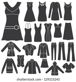 Set of Women's Clothing.