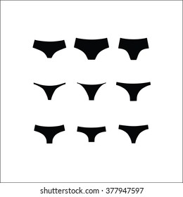 
Set of women's panties