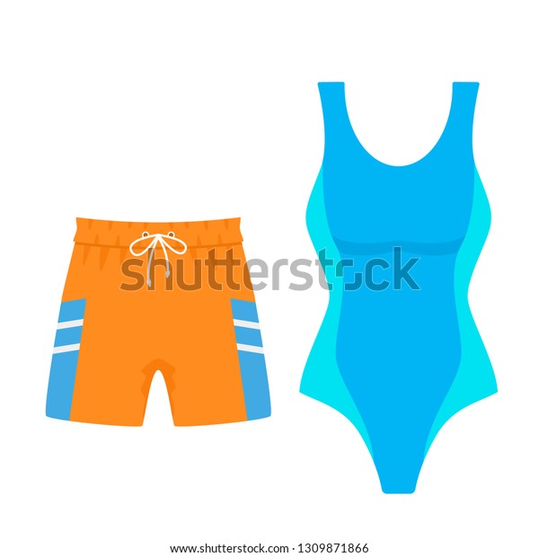 mens and womens swimwear