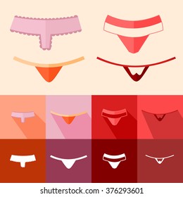 Set of women's underwear