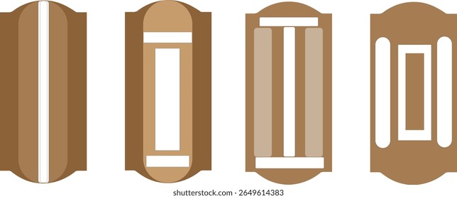 set of wooden kitchen utensils Wooden sign with old texture 3d vector realistic set Wooden banners. Rustic signboards and direction boards wooden blank ribbons vector design template. Textured billbo	