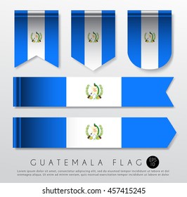 Conjunto de Plantilla de cinta de la bandera mundial: Ilustración vectorial