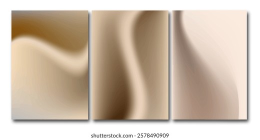 Set of wrinkled white paper in A4 format. Crumpled empty sheets of paper with shadow for posters and banners. Vector illustration