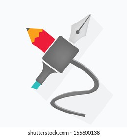 Set of Writing Utensils,idea