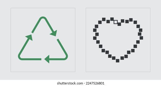 Set of Y2K style vectors of objects. Trendy geometric postmodern figures. Objects in y2k style. Isolated on black background. Vector illustration