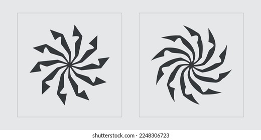 Set of Y2K style vectors of objects. Rave psychedelic retro futuristic set. Objects in y2k style. Stars, starburst . Vector illustration