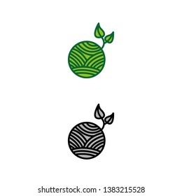 a set of yarn icons