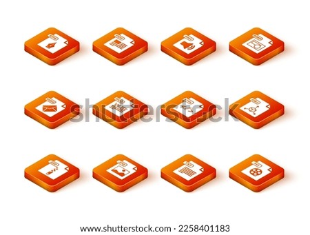 Set ZIP file document, JPG, MSG, DOC, TXT, HTML, AVI and OBJ icon. Vector