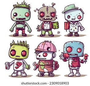 set of zombies, zombies type