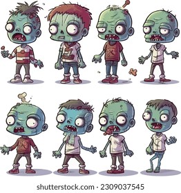 set of zombies, zombies type