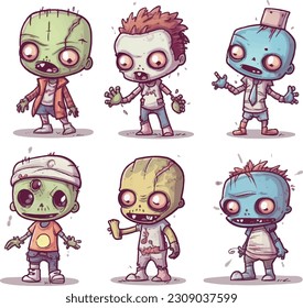 set of zombies, zombies type