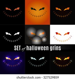 SET_of_halloween_grins