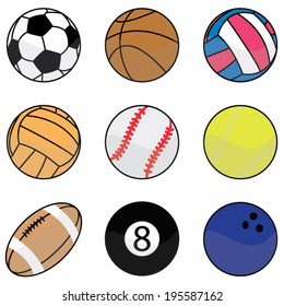 Set_Of_Sport_Balls